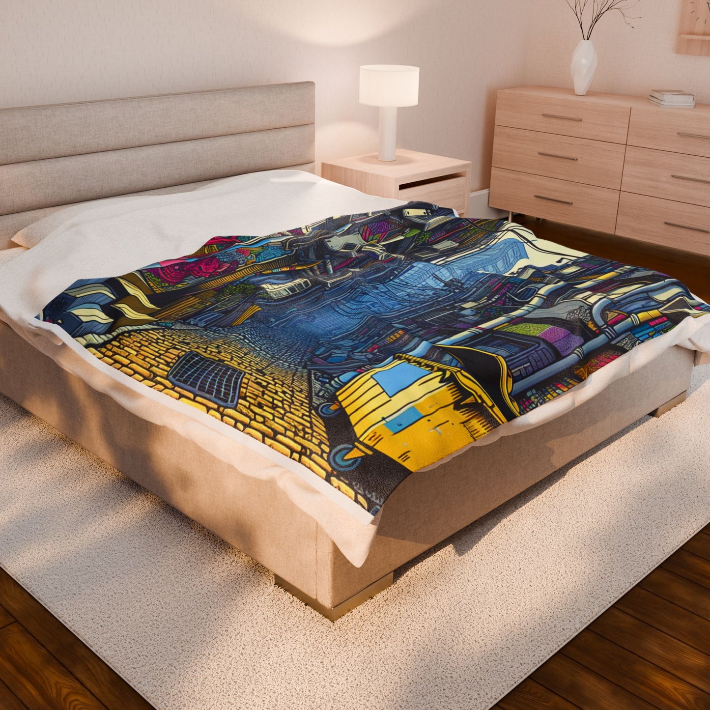 Hidden Passageway Odyssey - Plush Blanket