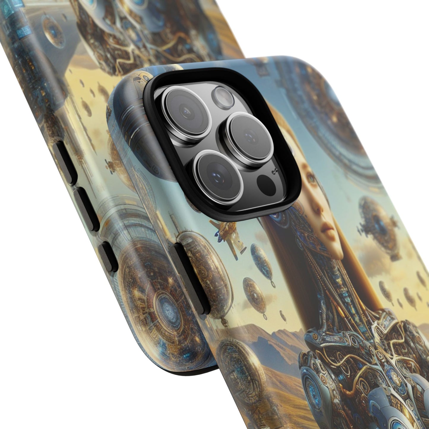 Futuristic Realm of Technology - Phone Case