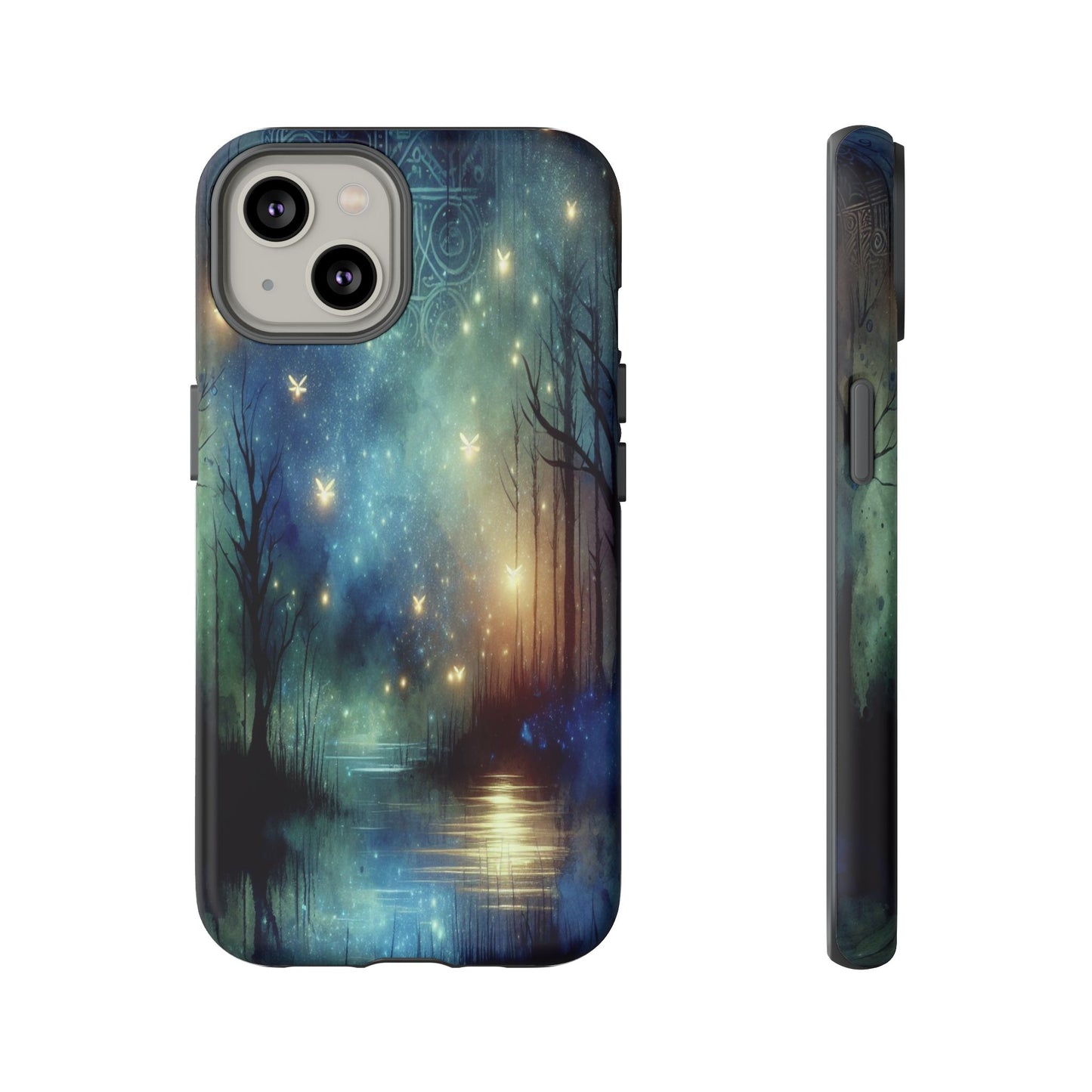 Starlit Fantasy Forest - Phone Case