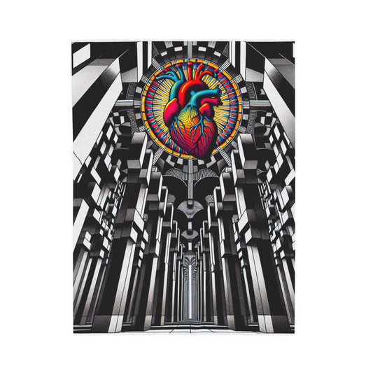 Heart of the Labyrinth - Plush Blanket