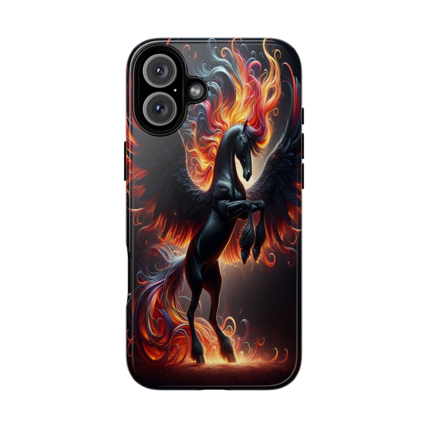 Custom ProtectiveWings of Fire and GraceIphone Case Compatible With Iphone 16 15 14 - Phone Cover