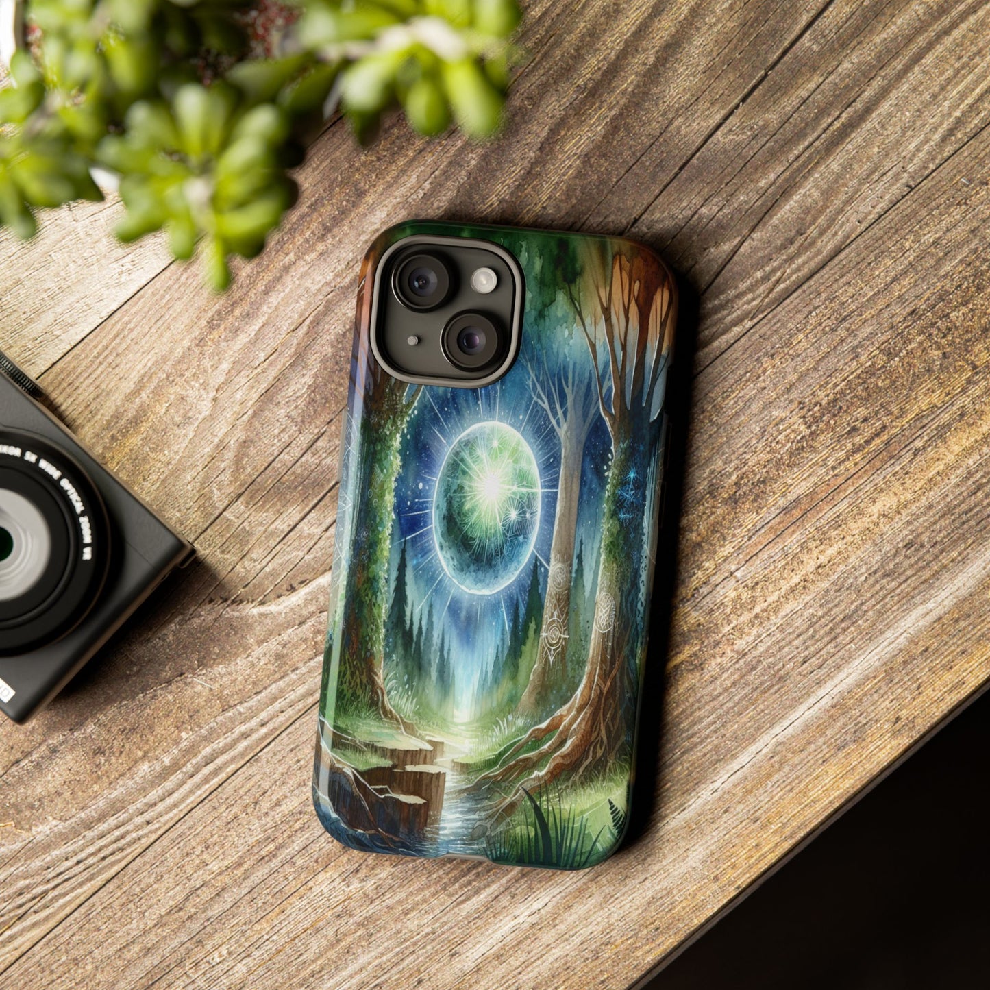 Celestial Forest Vista - Phone Case