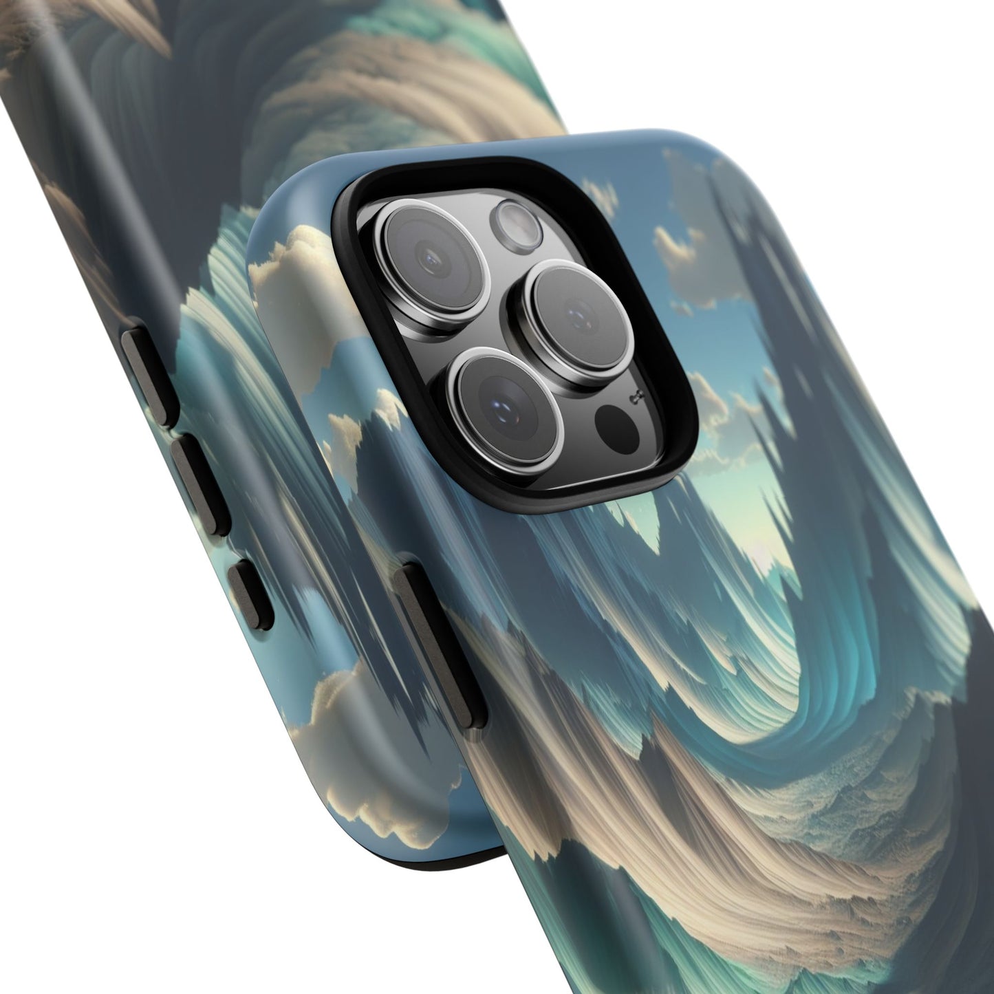 Whispering Peaks of Imagination - Phone Case