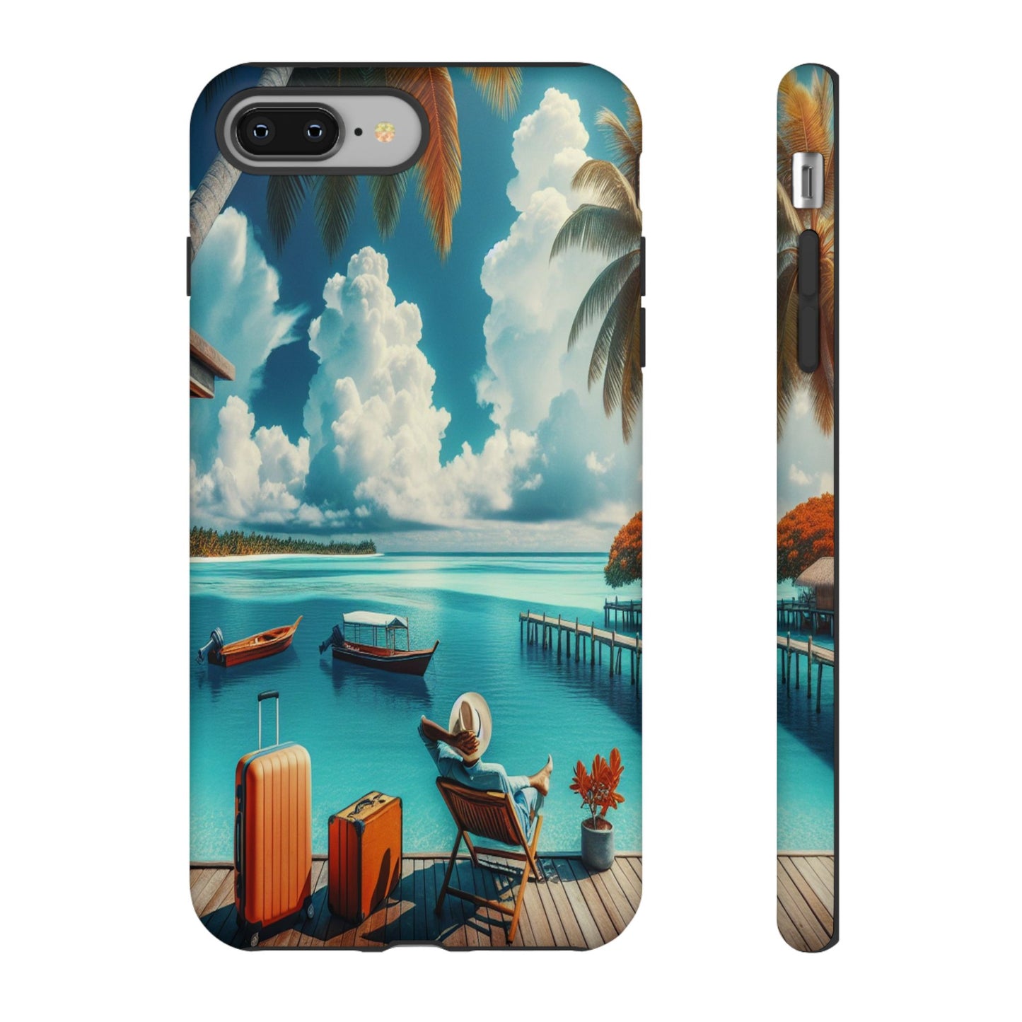 Island Escape Oasis - Phone Case