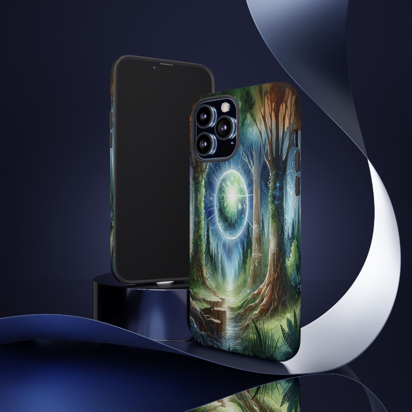 Celestial Forest Vista - Phone Case