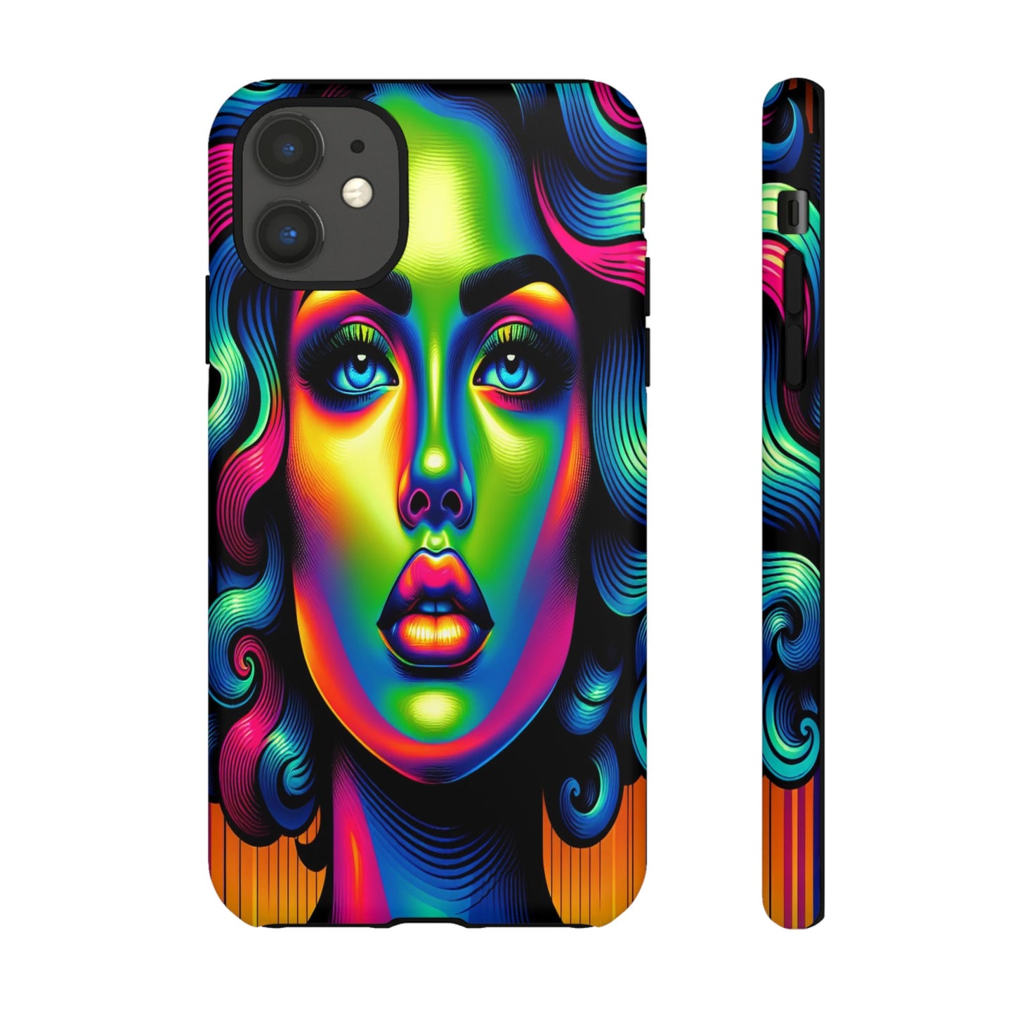 Custom Protective Spectrum Radiance Iphone Case Compatible With Iphone 16 15 14 - Phone Cover