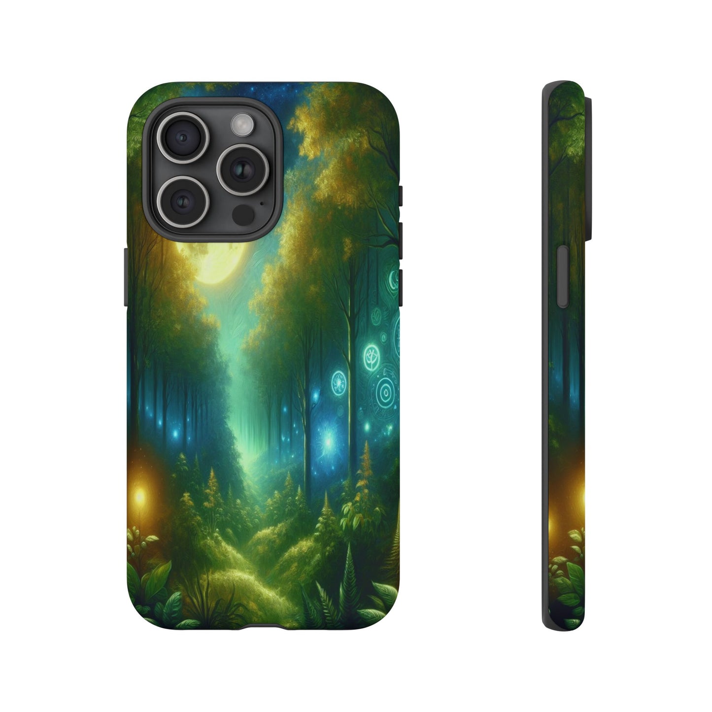 Moonlit Forest Wonders - Phone Case
