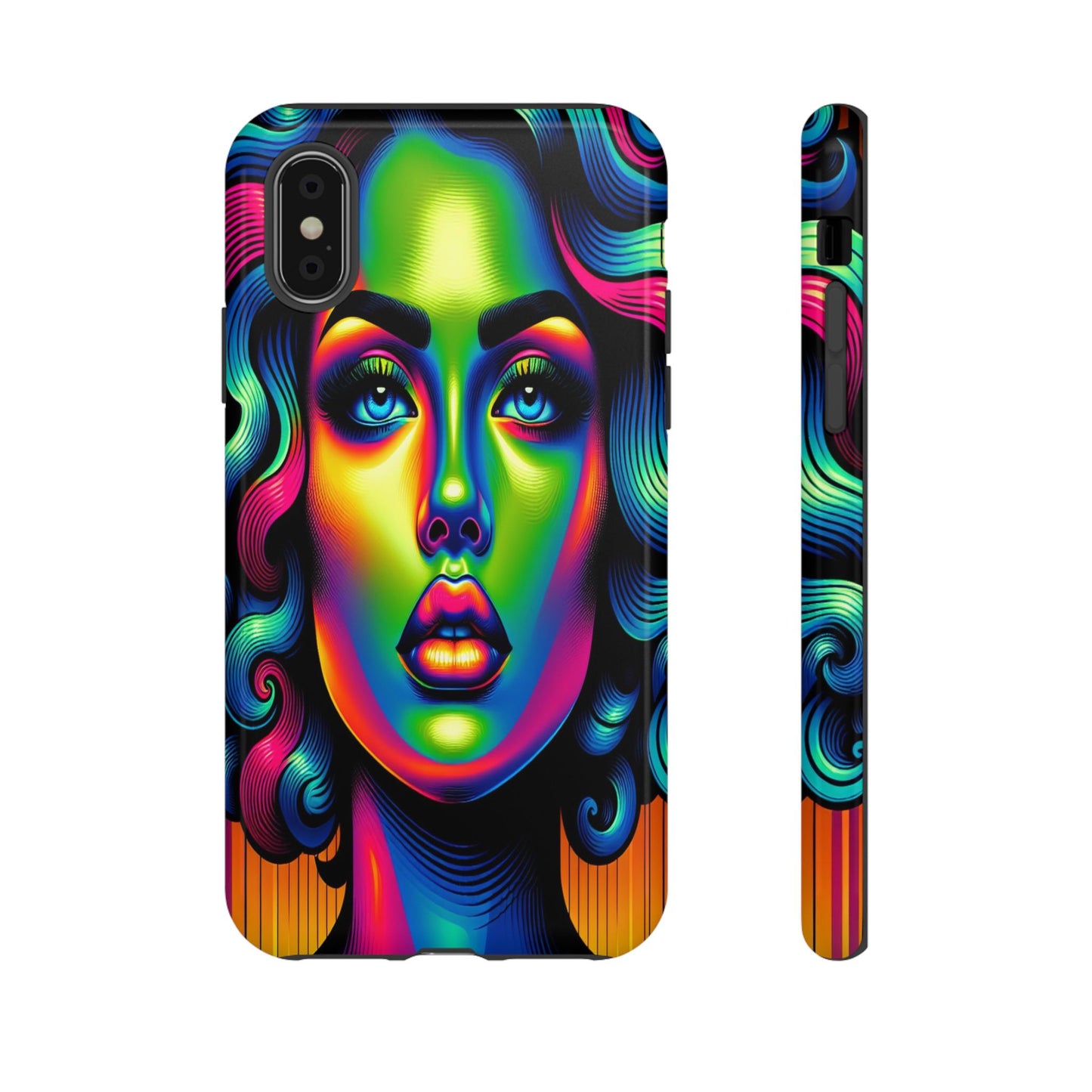 Custom Protective Spectrum Radiance Iphone Case Compatible With Iphone 16 15 14 - Phone Cover