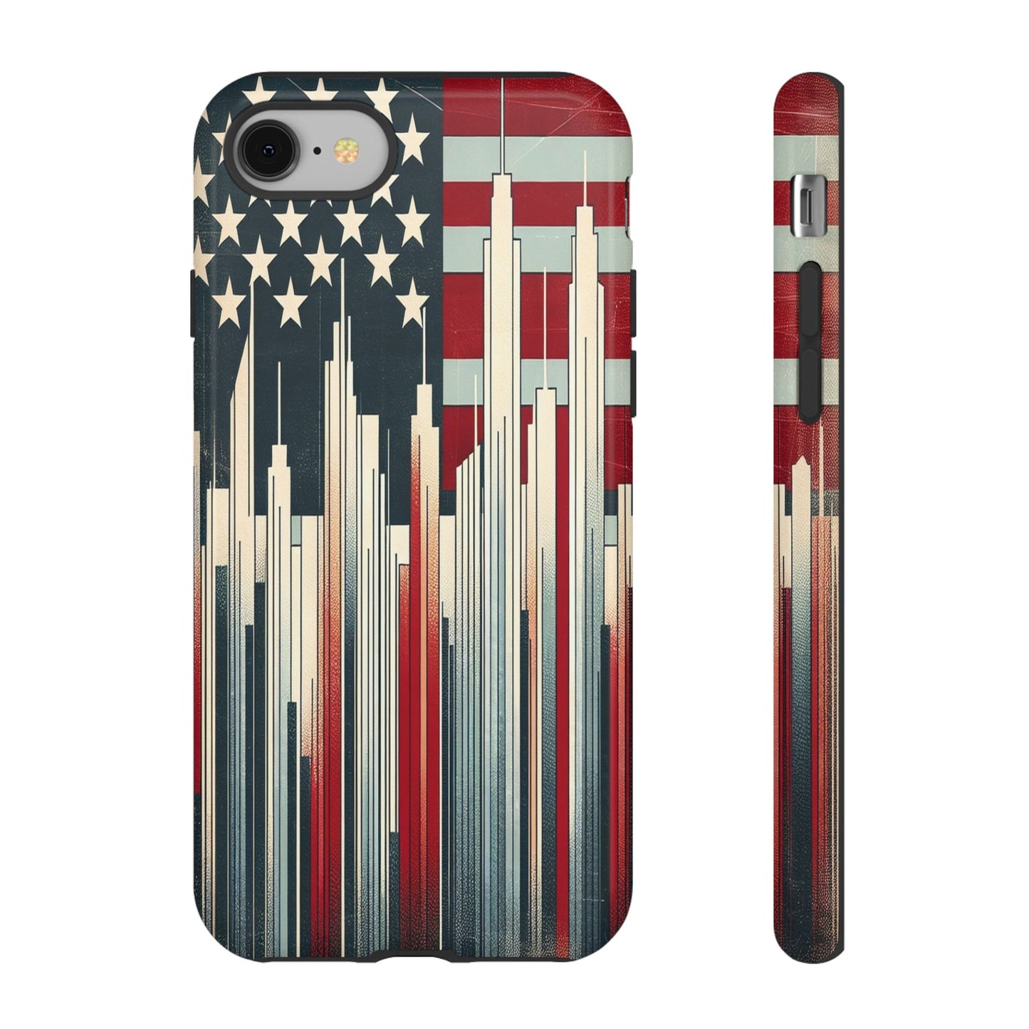 Skyline and Stars Unite - Phone Case