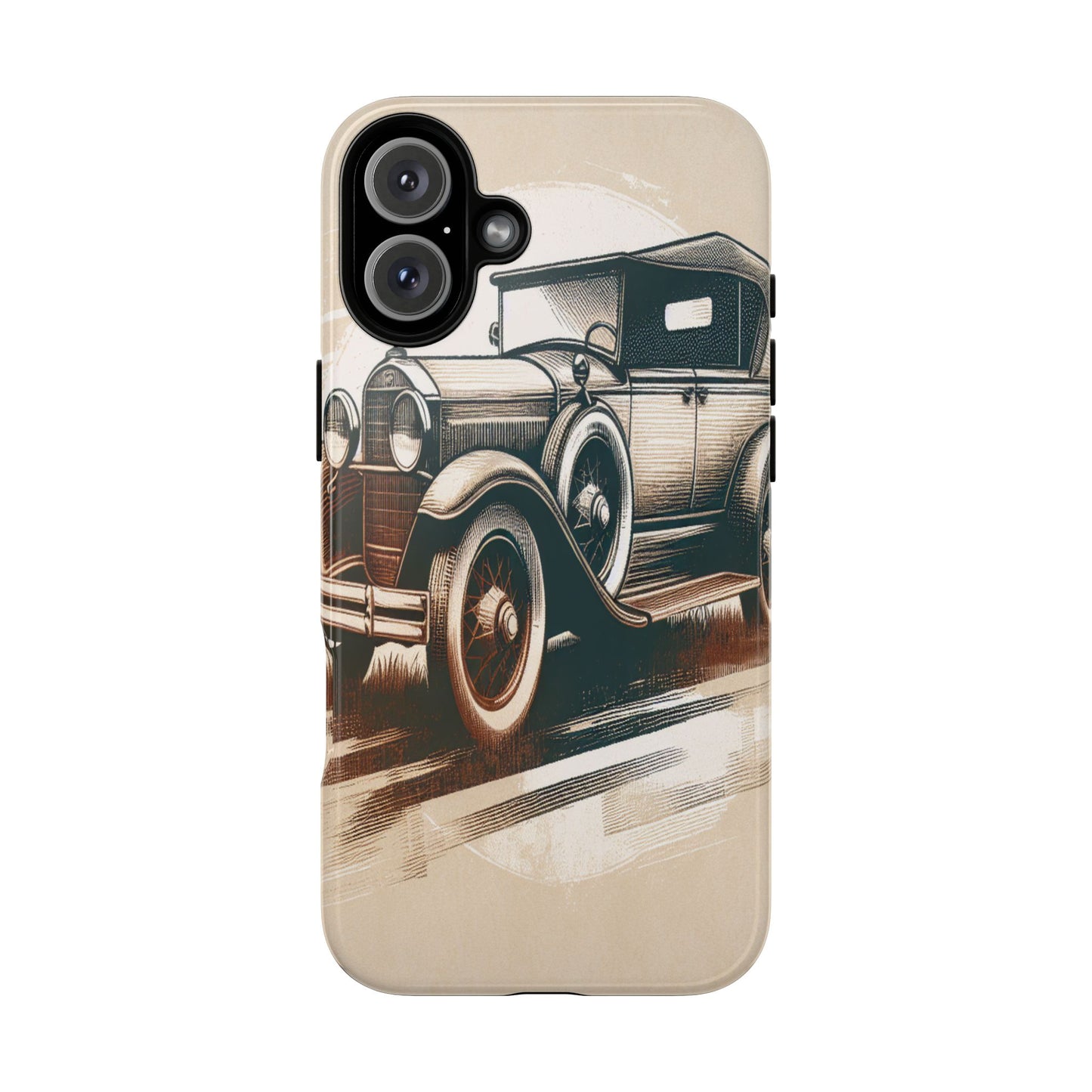 Vintage Wheels in Motion - Phone Case
