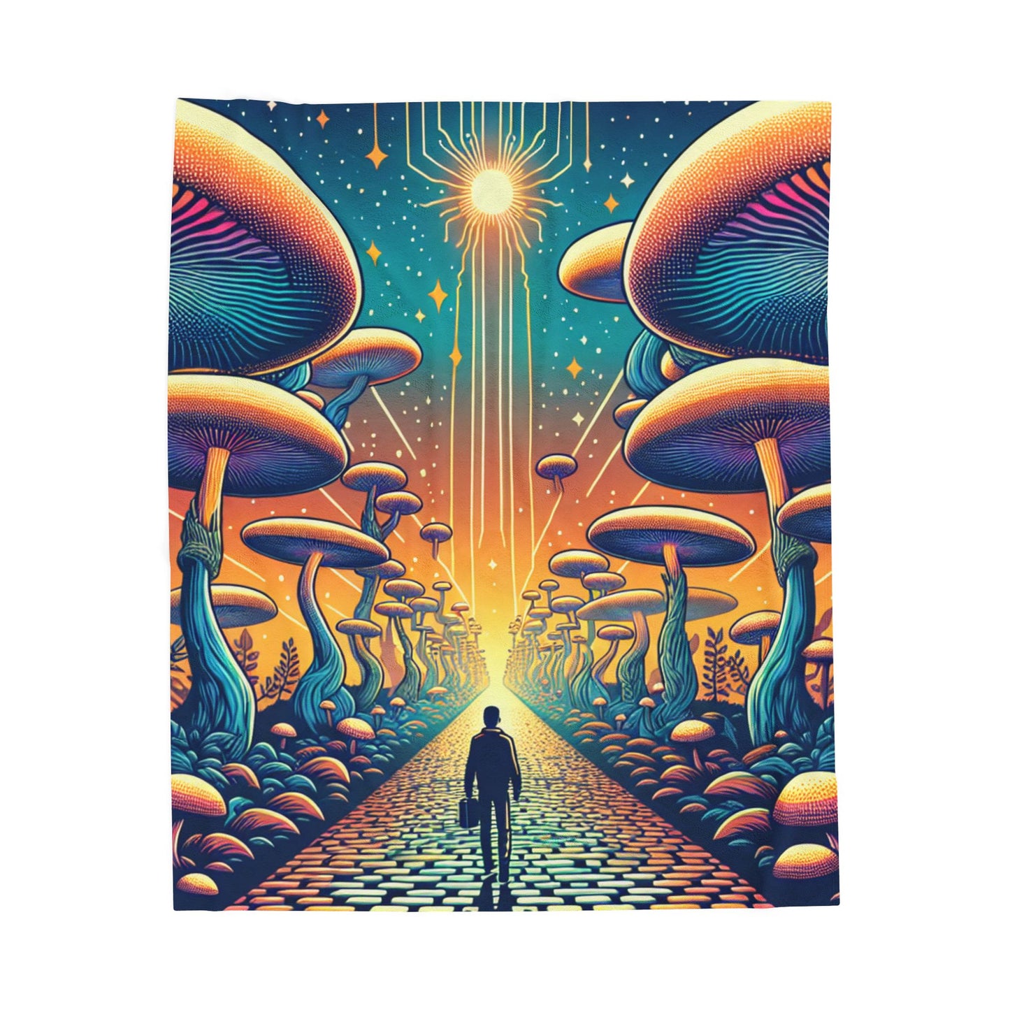 Path of Enchantment - Plush Blanket