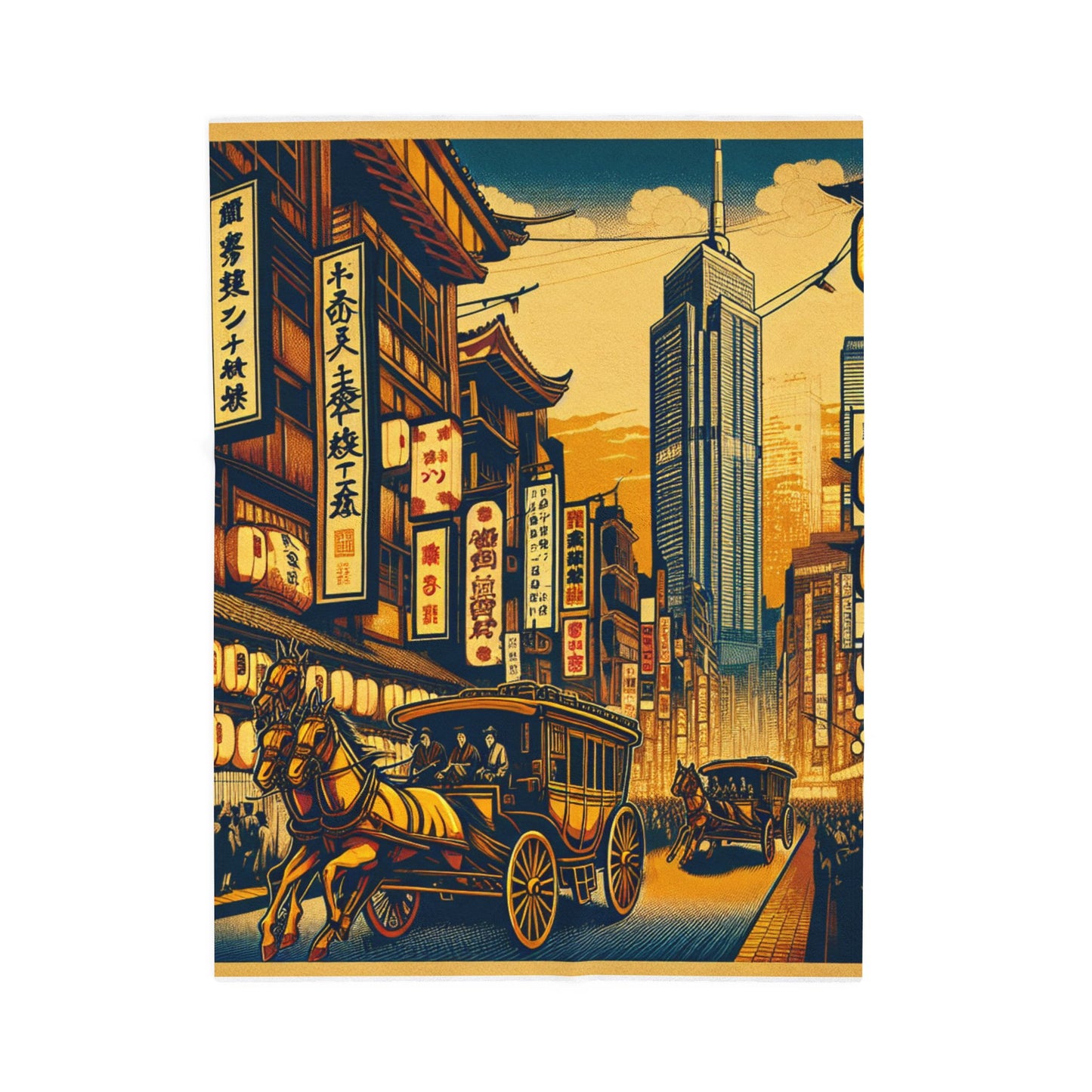 Heritage Avenue - Plush Blanket