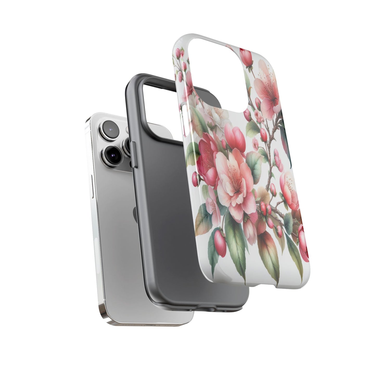 Protective Radiant Petals Unfolding  Iphone Case Compatible With Iphone 16 15 14 - Phone Cover