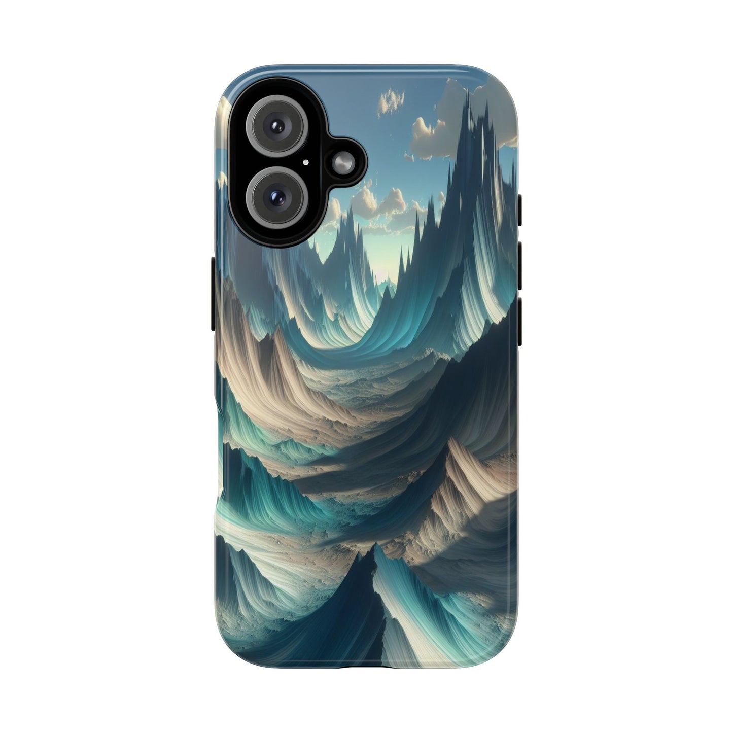 Whispering Peaks of Imagination - Phone Case