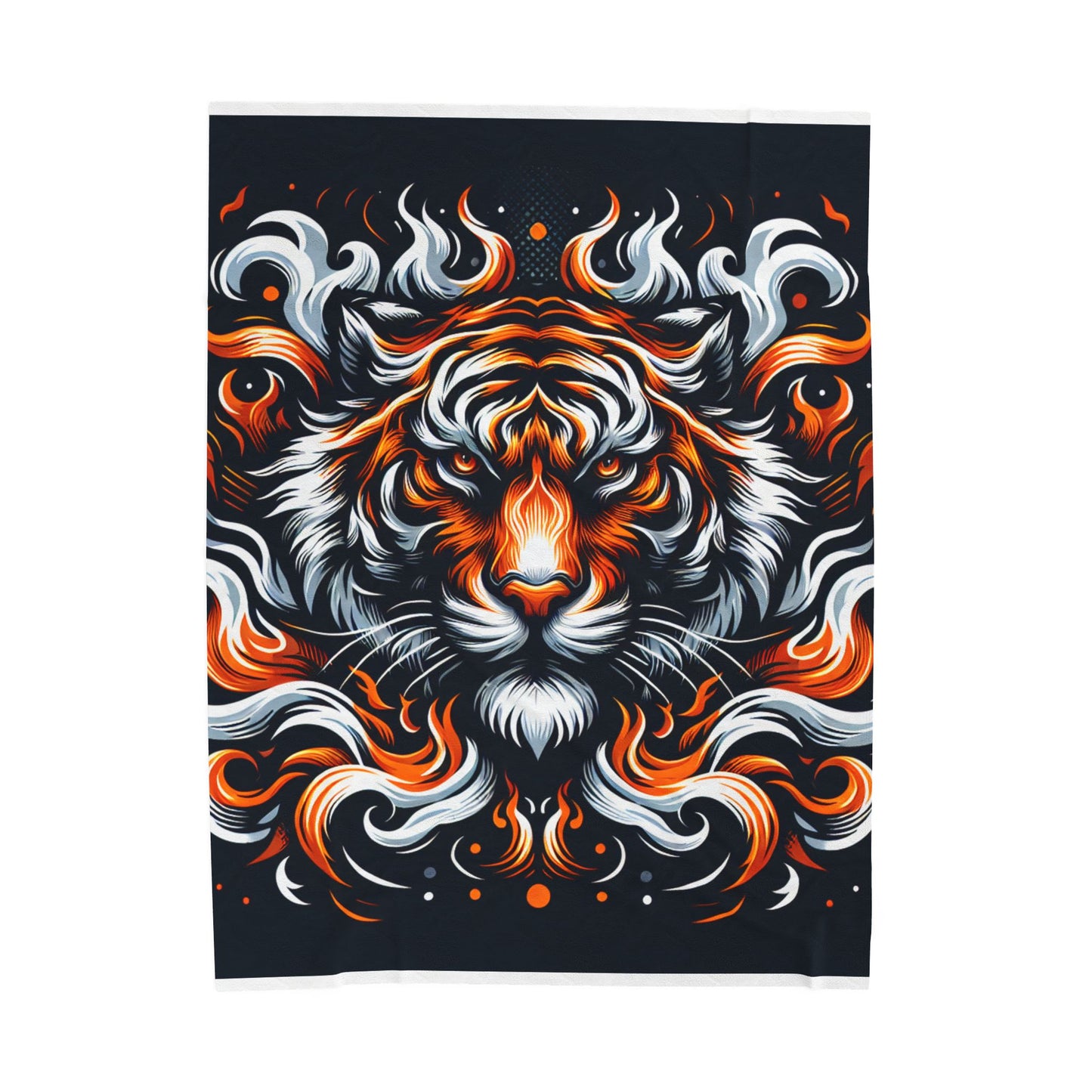 Majestic Beast at Rest - Plush Blanket