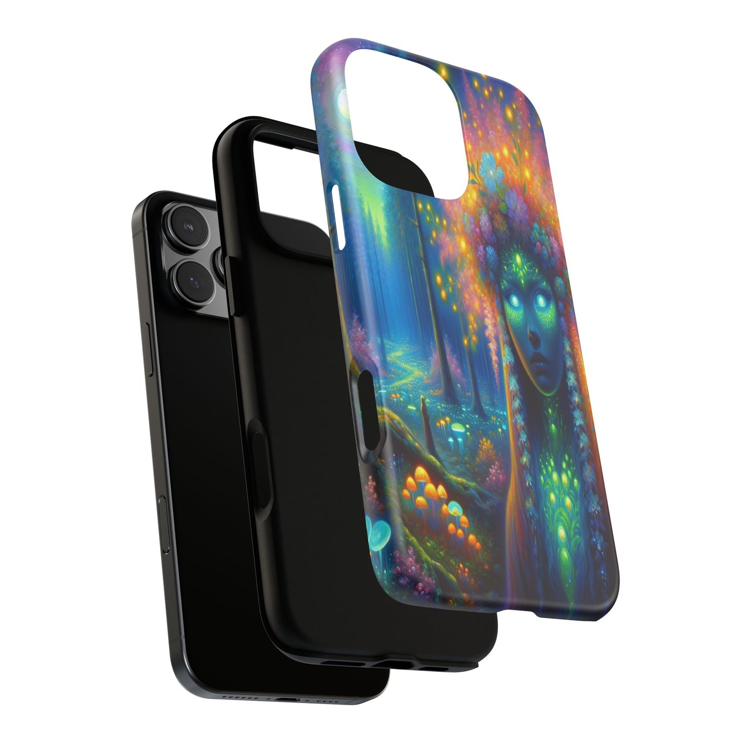 Forest of Mystical Lights - Phone Case