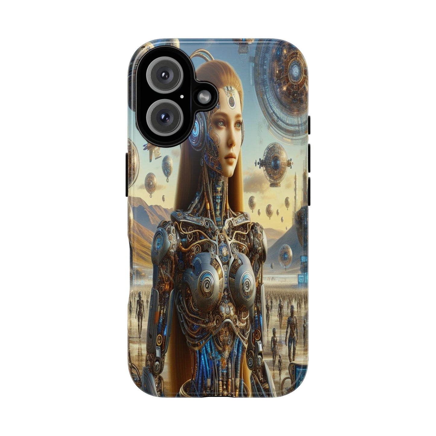Futuristic Realm of Technology - Phone Case