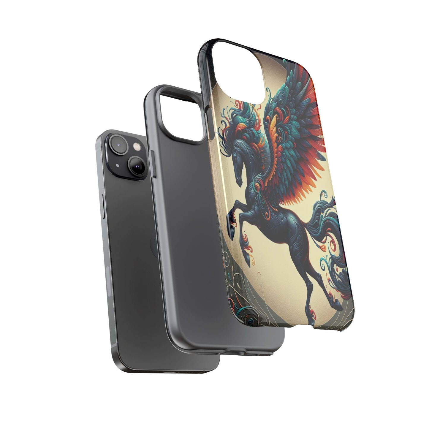 Winged Fantasy in Motion - Phone Case