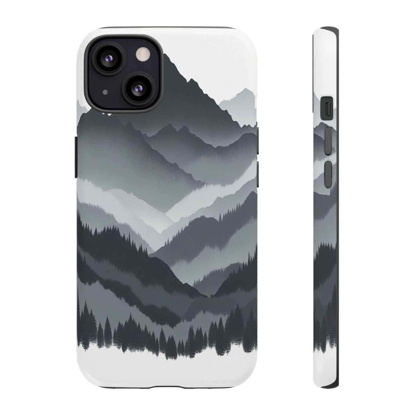 Layers of Misty Peaks - Phone Case