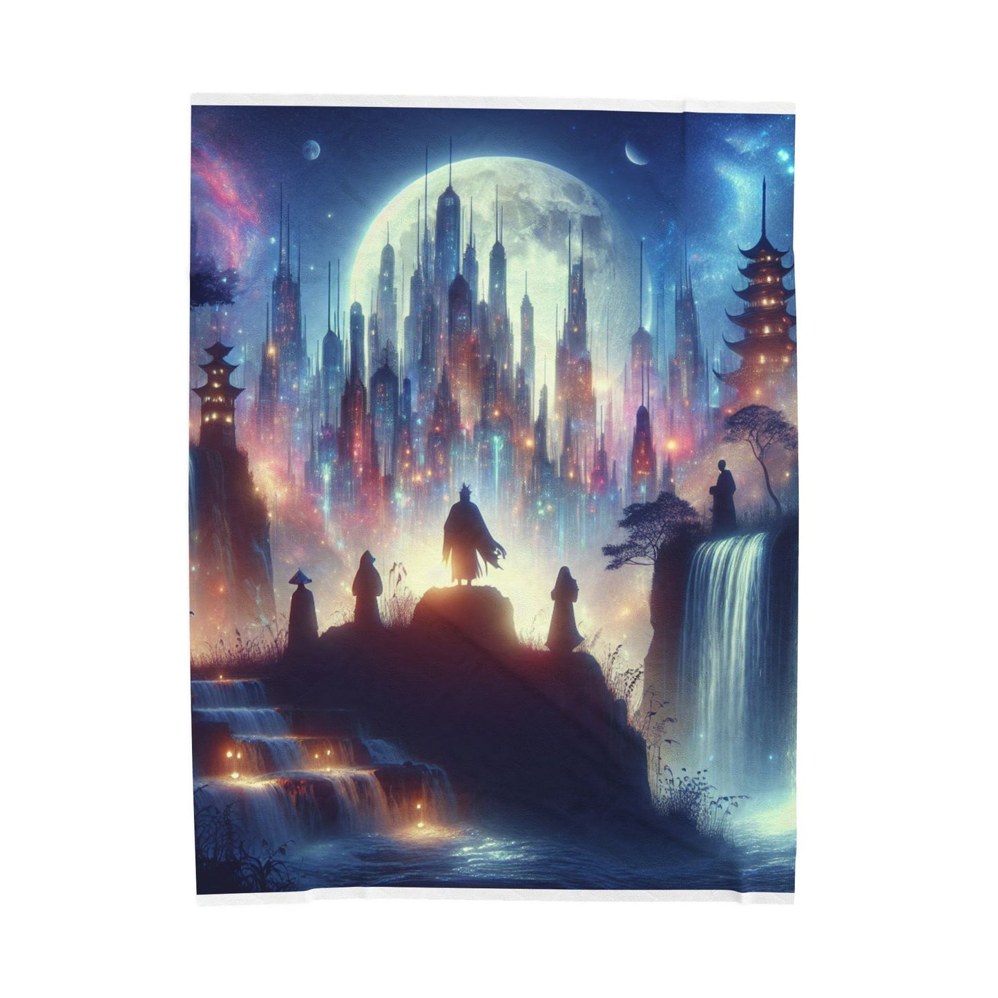 Enlightened Odyssey - Plush Blanket