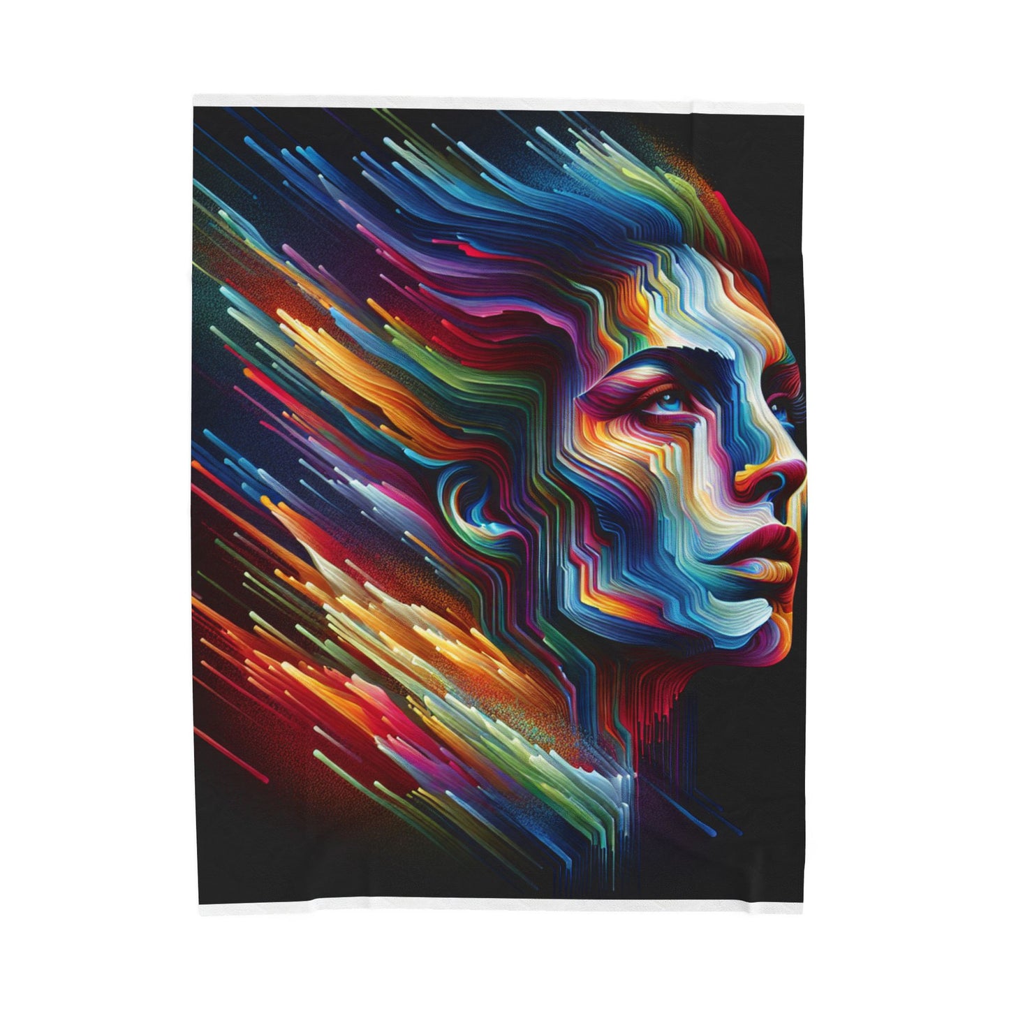 Chromatic Odyssey - Plush Blanket