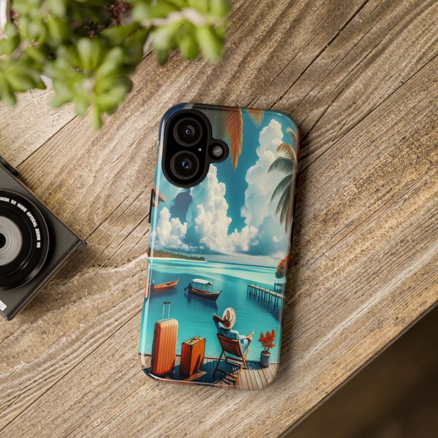Island Escape Oasis - Phone Case