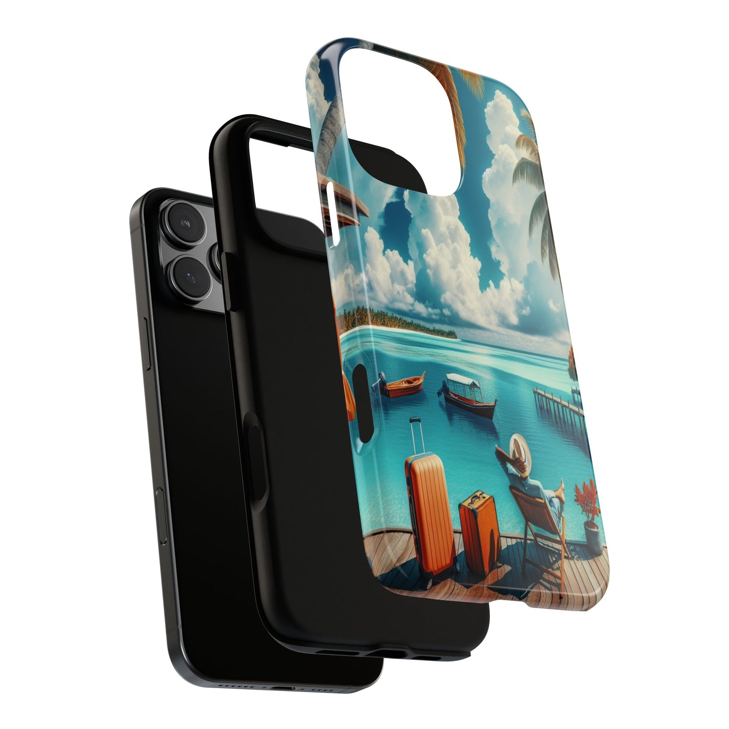 Island Escape Oasis - Phone Case
