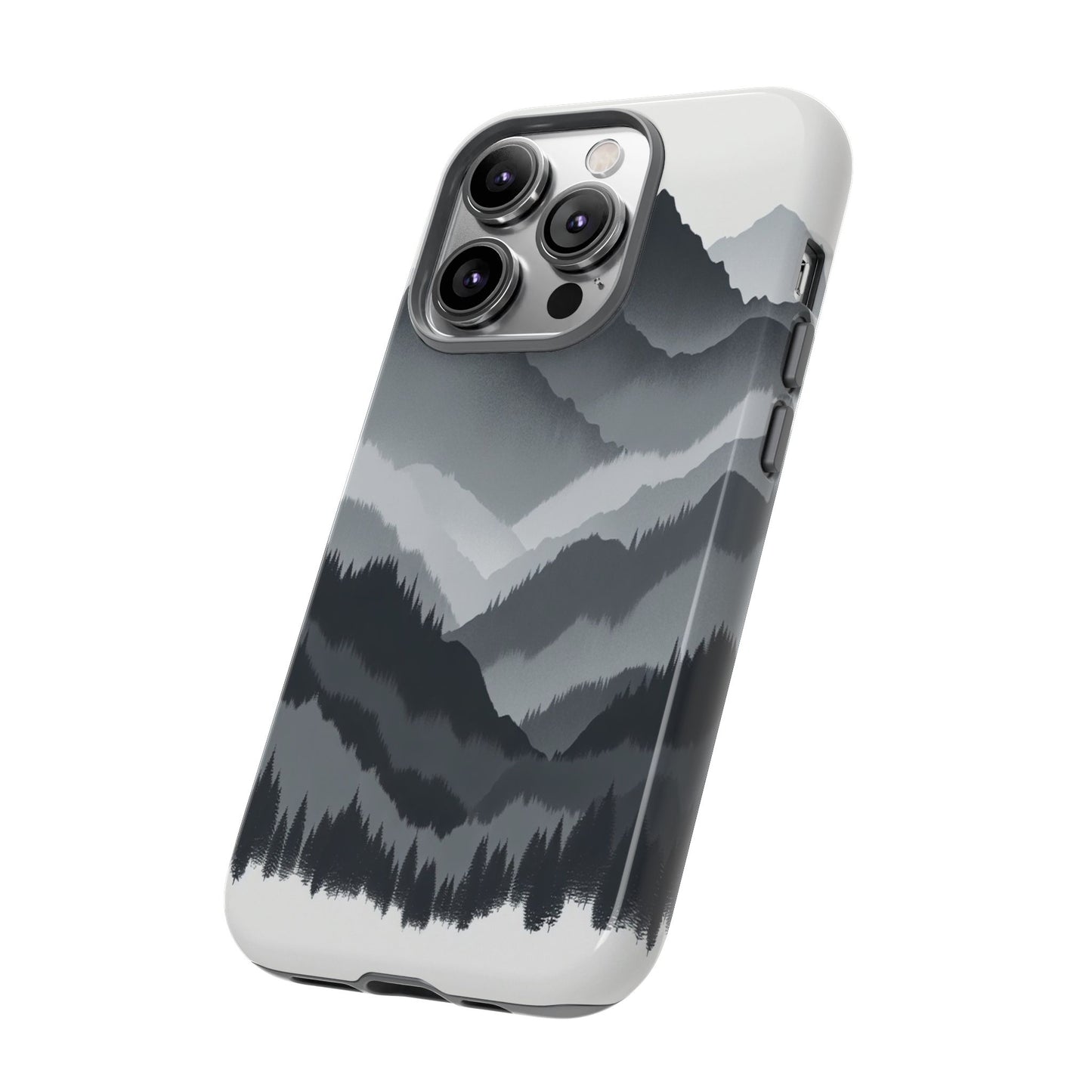 Layers of Misty Peaks - Phone Case