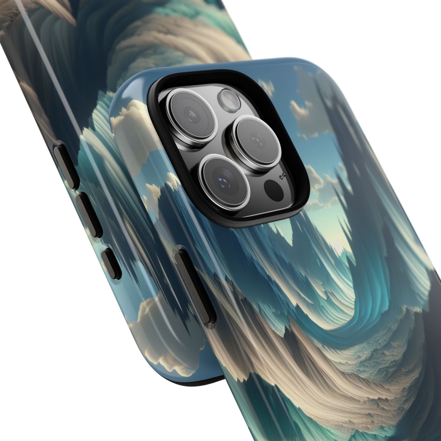 Whispering Peaks of Imagination - Phone Case