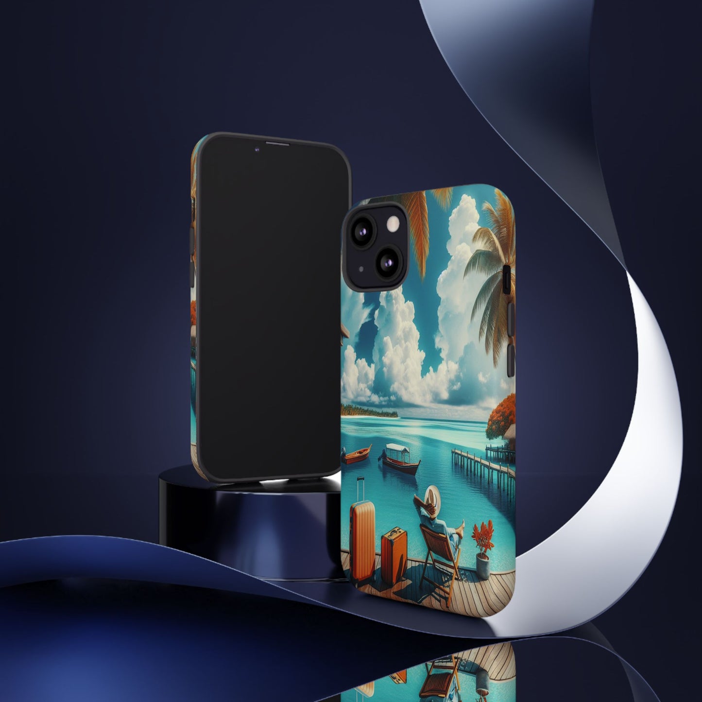 Island Escape Oasis - Phone Case