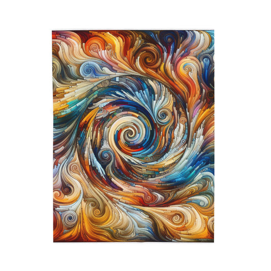 Swirling Energies - Plush Blanket