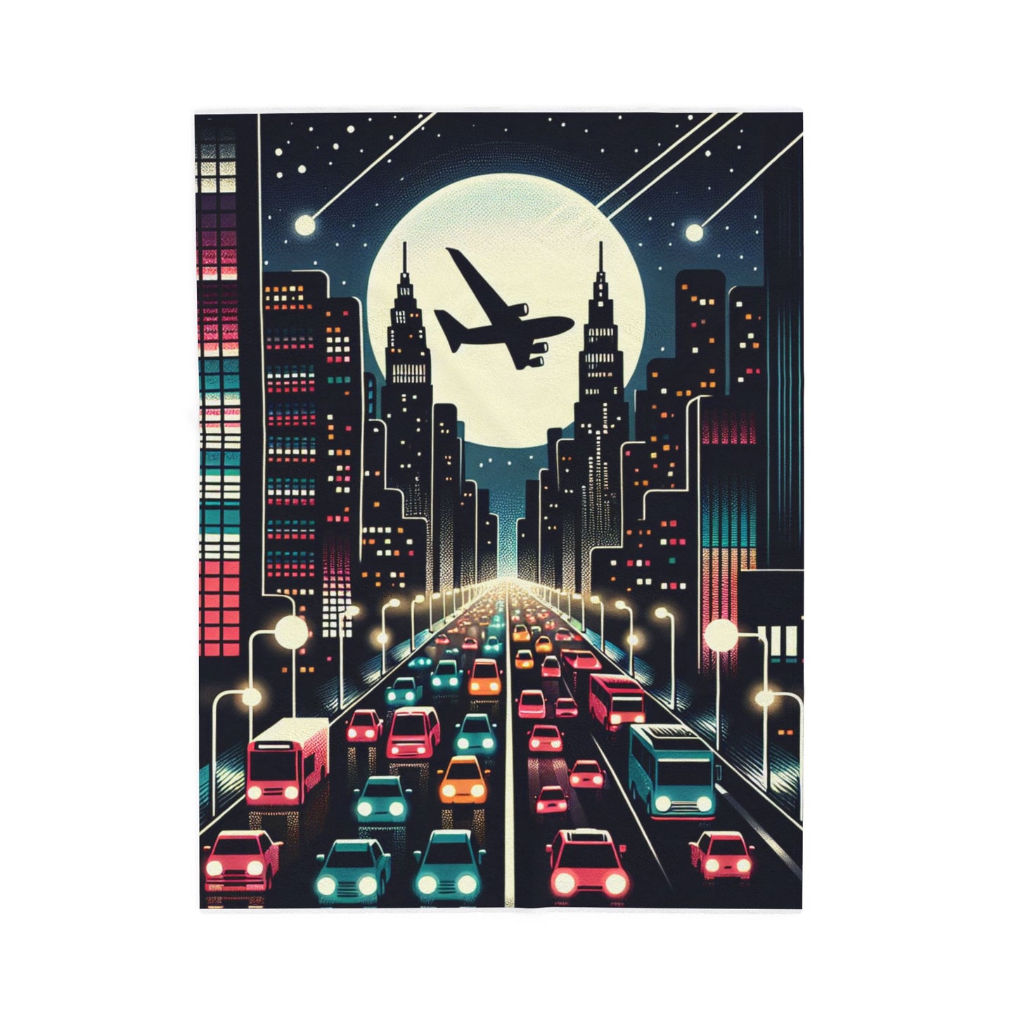 Nocturnal Departure - Plush Blanket