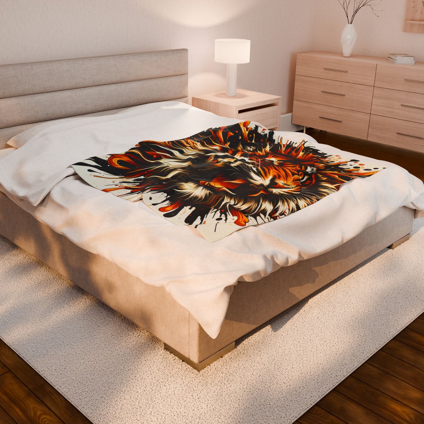 Fierce Essence Unleashed - Plush Blanket