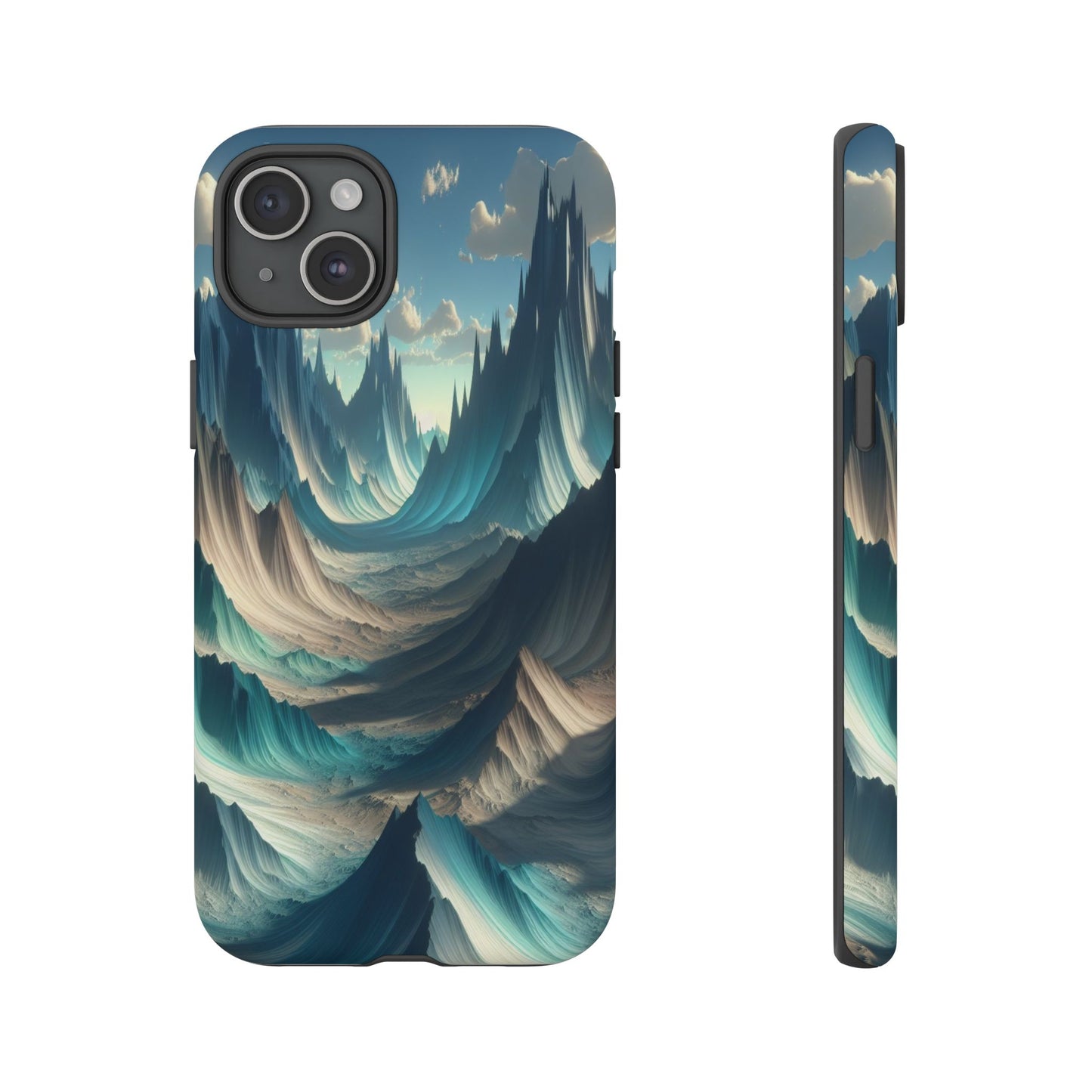 Whispering Peaks of Imagination - Phone Case