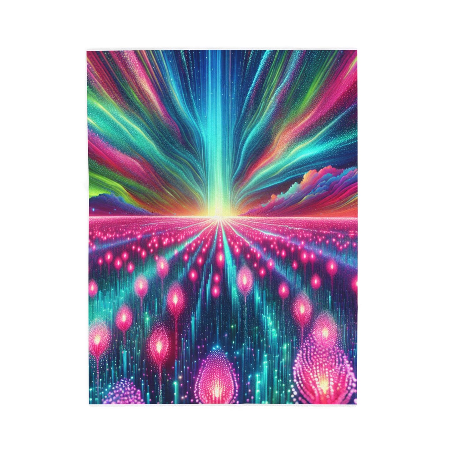 Infinite Dreamlight Meadows - Plush Blanket