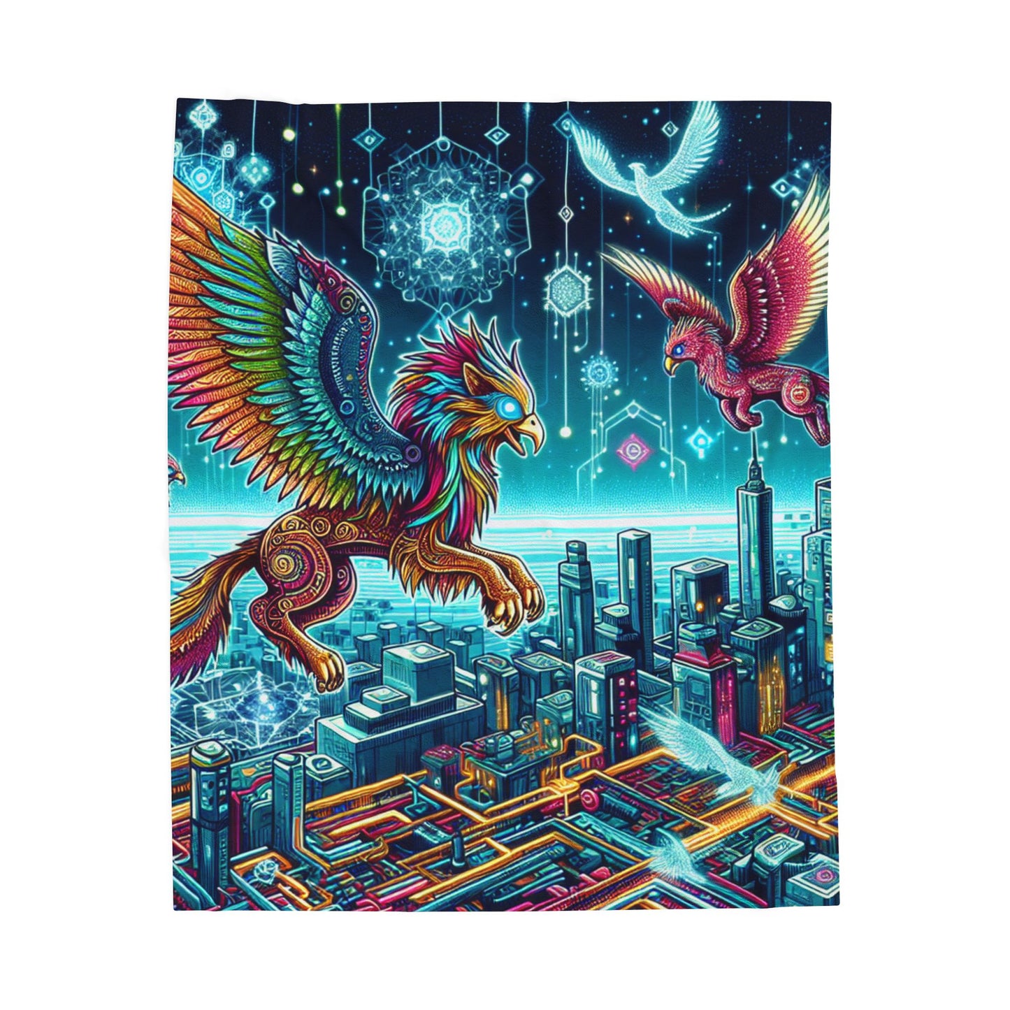Flight of Imagination - Plush Blanket