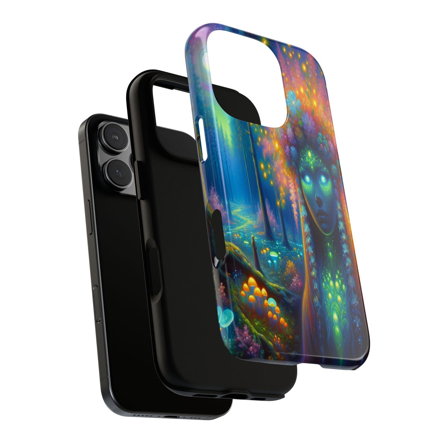 Forest of Mystical Lights - Phone Case