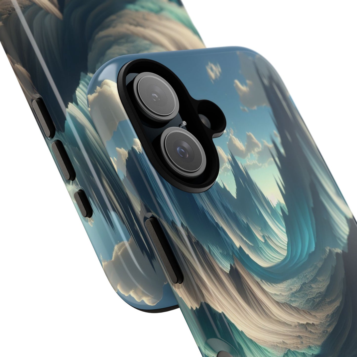 Whispering Peaks of Imagination - Phone Case