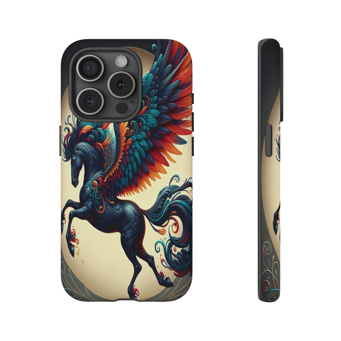 Winged Fantasy in Motion - Phone Case