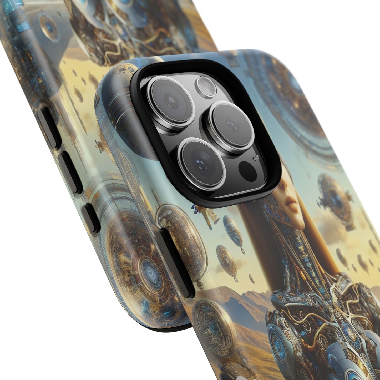 Futuristic Realm of Technology - Phone Case