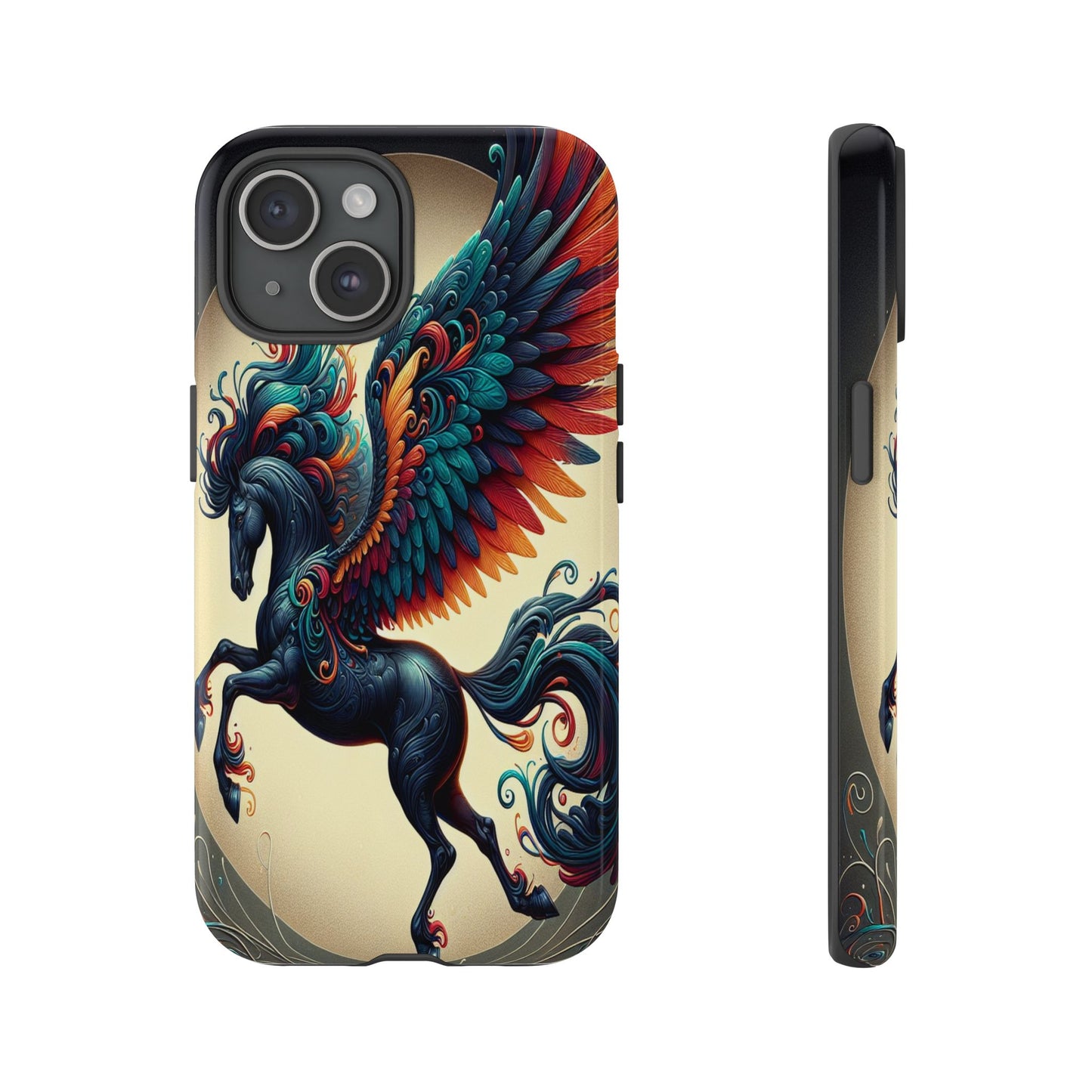 Winged Fantasy in Motion - Phone Case