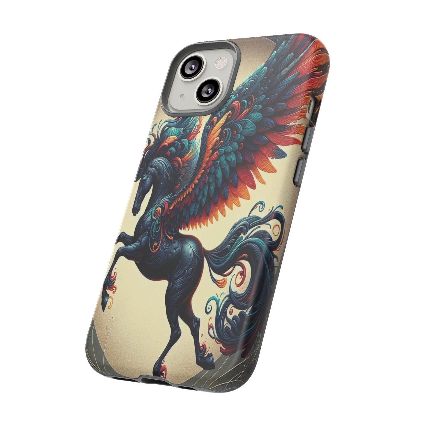Winged Fantasy in Motion - Phone Case