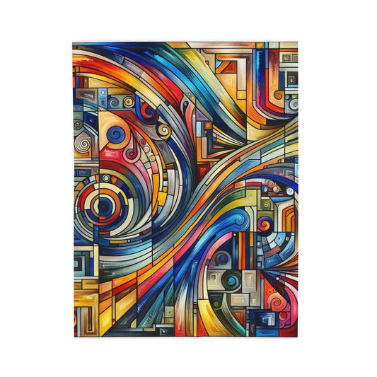 Patterns of the Spectrum - Plush Blanket