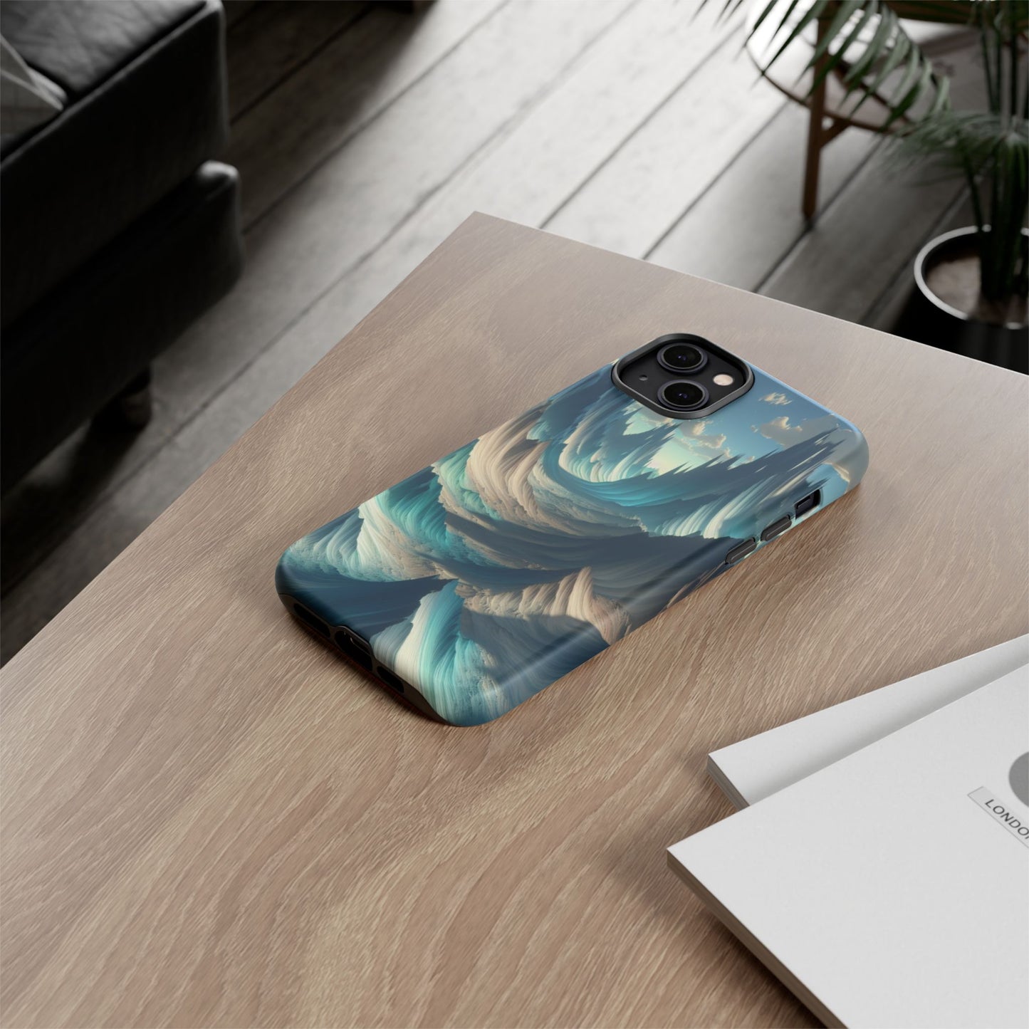 Whispering Peaks of Imagination - Phone Case