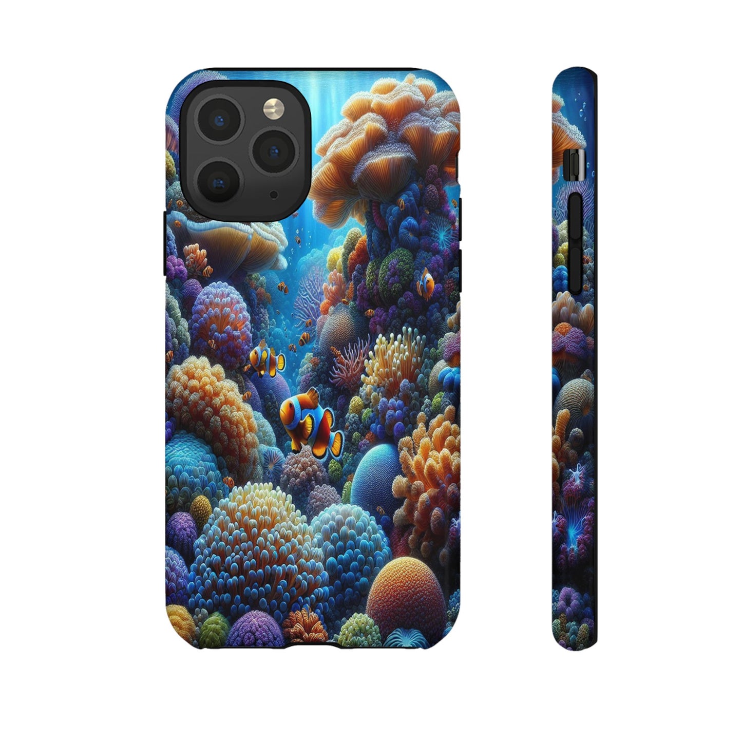 Custom ProtectiveUnderwater Paradise Alive with ColorIphone Case Compatible With Iphone 16 15 14 - Phone Cover