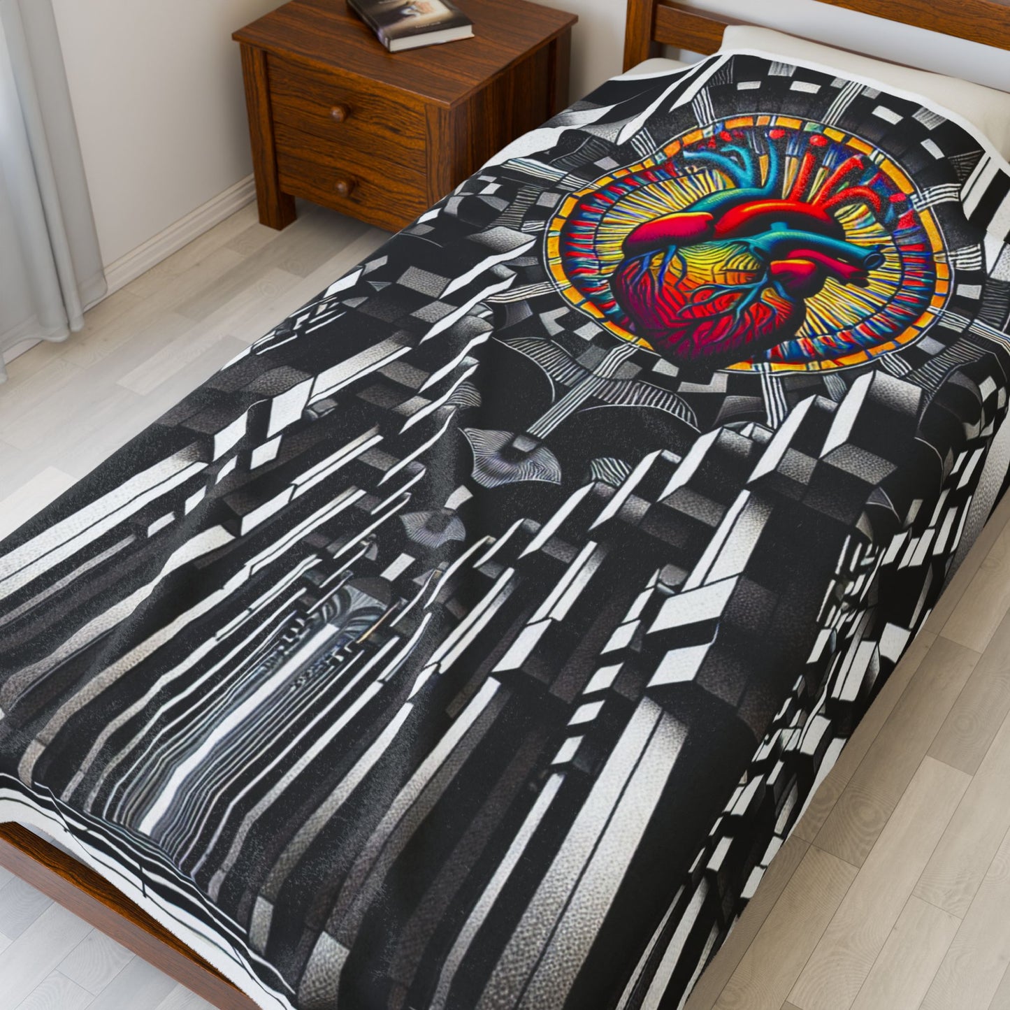 Heart of the Labyrinth - Plush Blanket