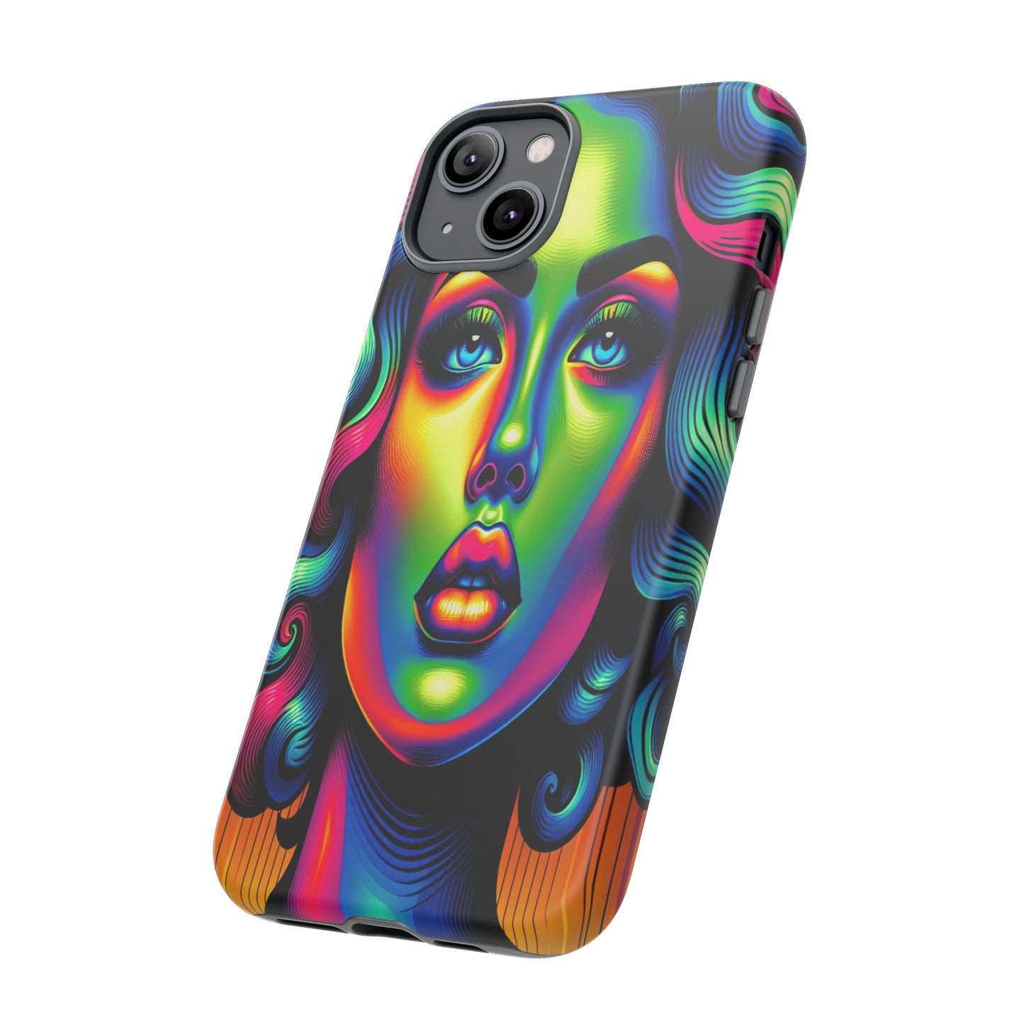 Custom Protective Spectrum Radiance Iphone Case Compatible With Iphone 16 15 14 - Phone Cover