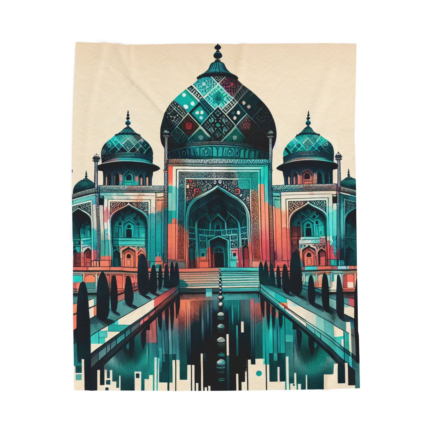 Timeless Architecture Vision - Plush Blanket