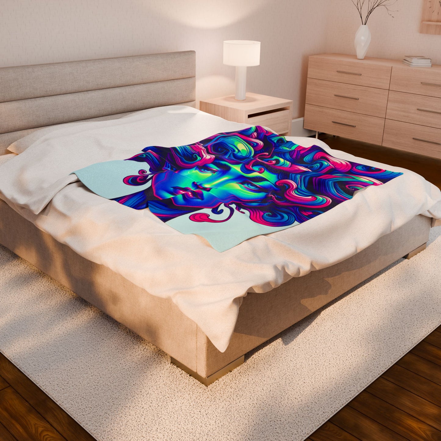 Enigmatic Expression - Plush Blanket