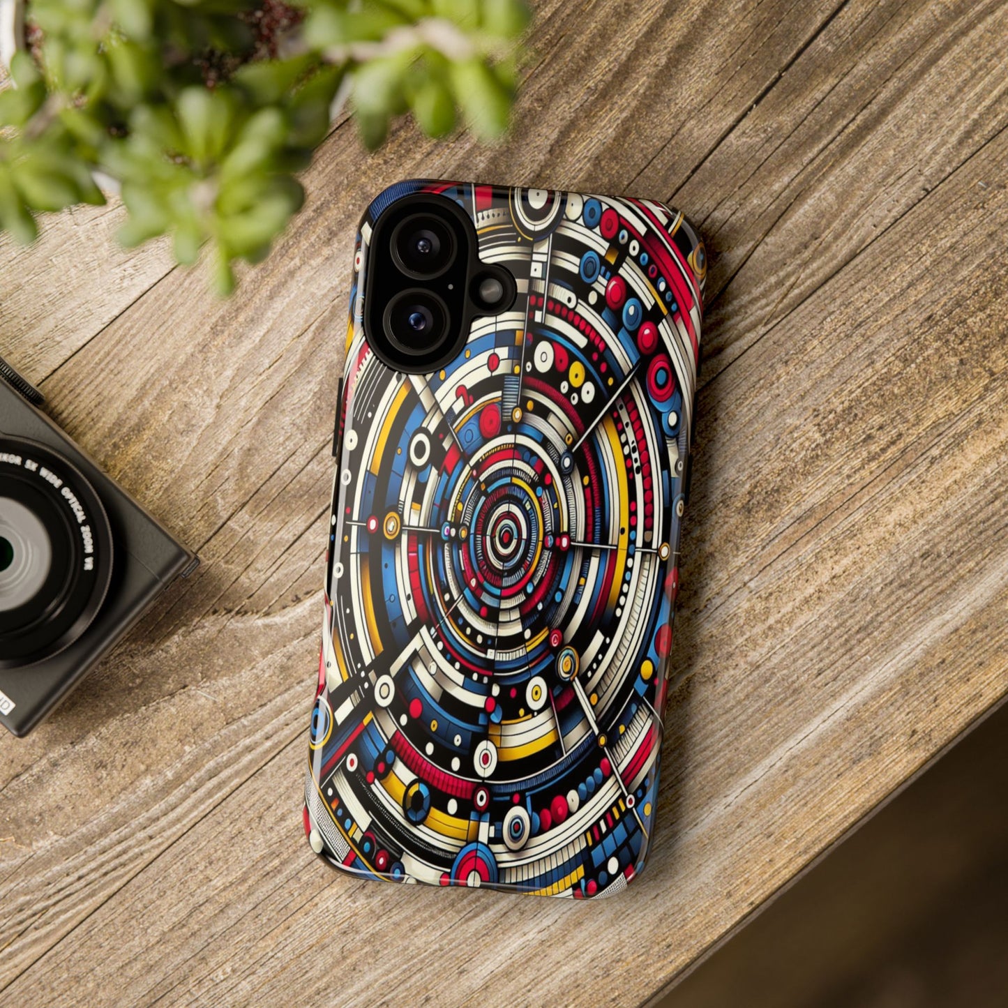 Kaleidoscope of Geometry and Color - Phone Case